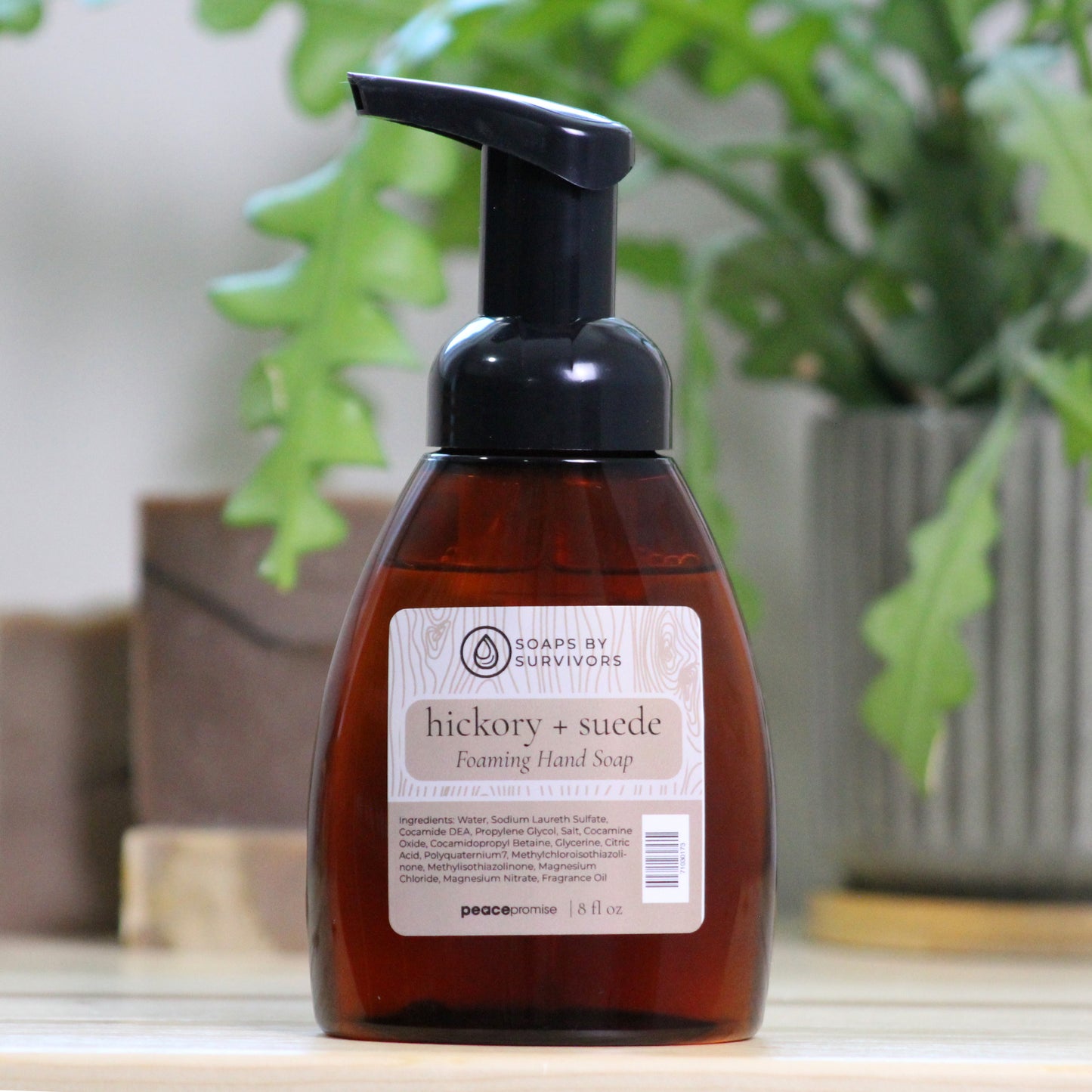 Hickory + Suede Foaming Hand Soap