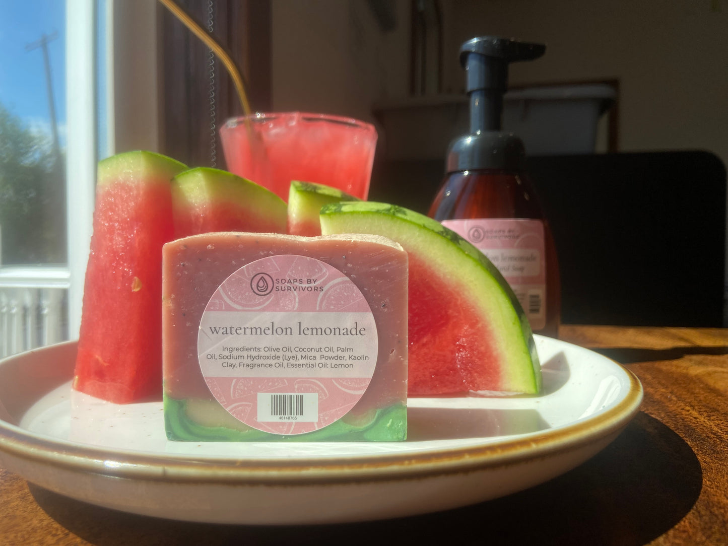 Watermelon Lemonade Soap
