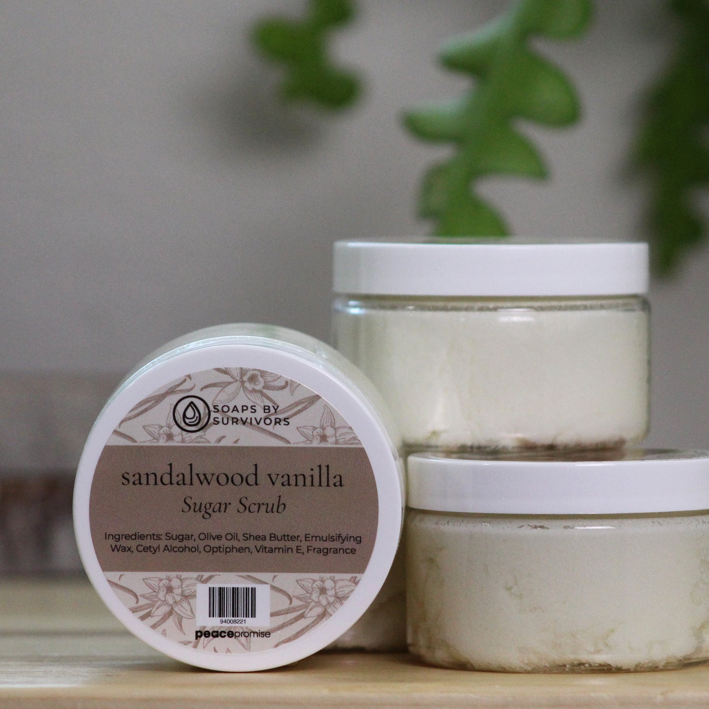 Sandalwood Vanilla Sugar Scrub