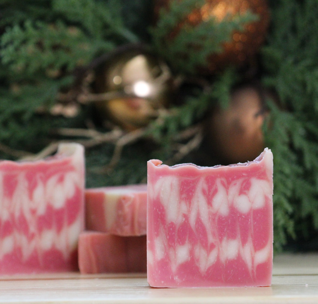Candy Cane Soap