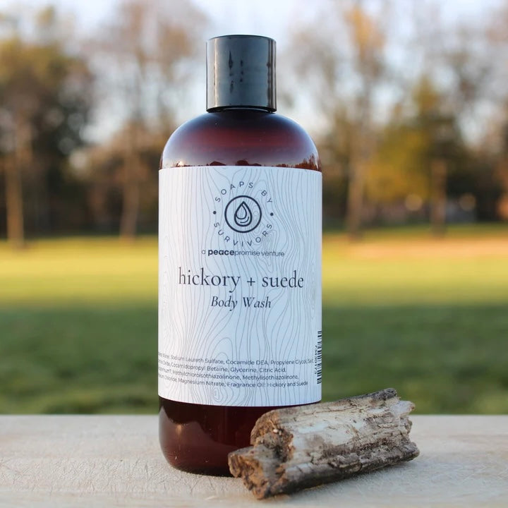 Hickory + Suede Body Wash