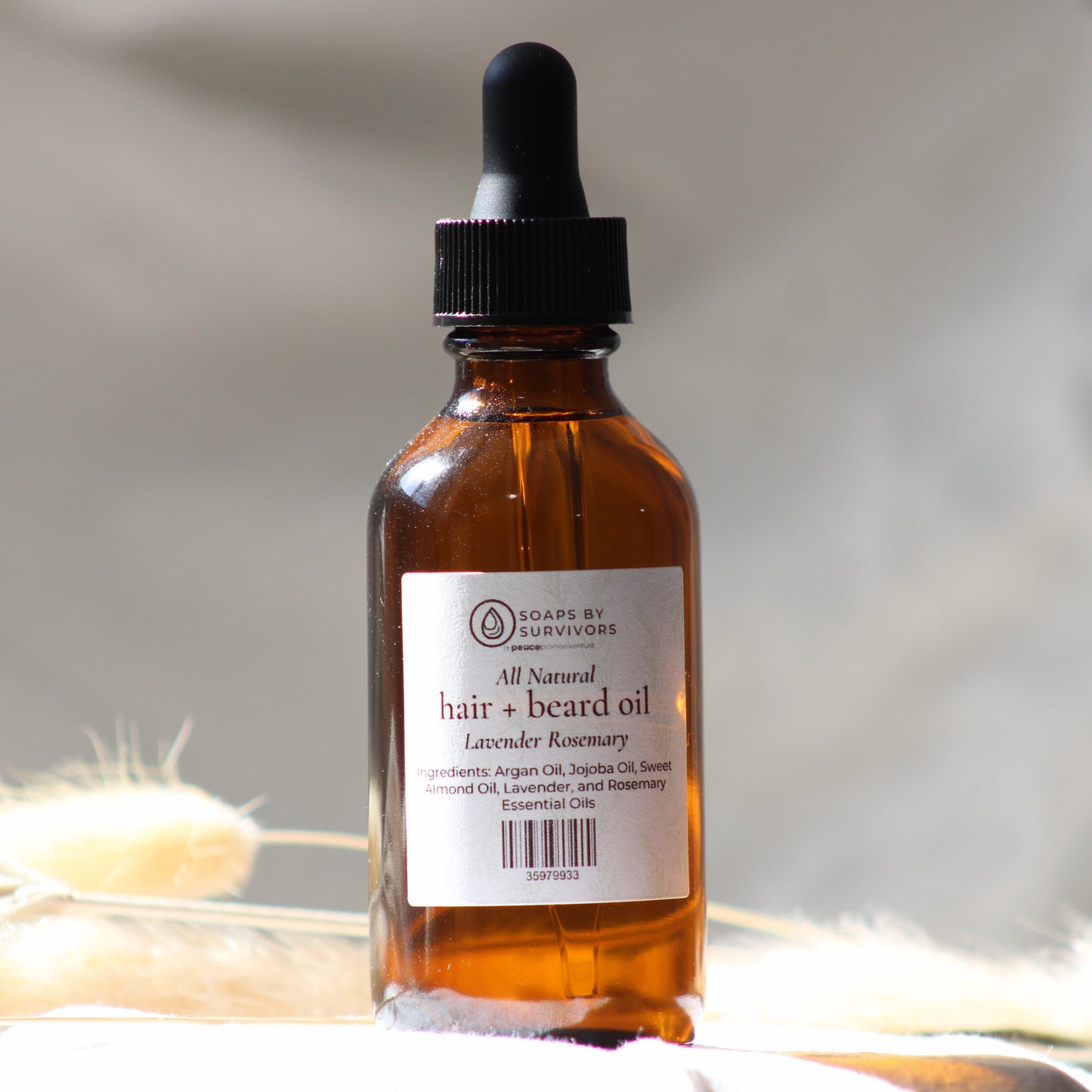 Lavender Rosemary Hair + Beard Oil