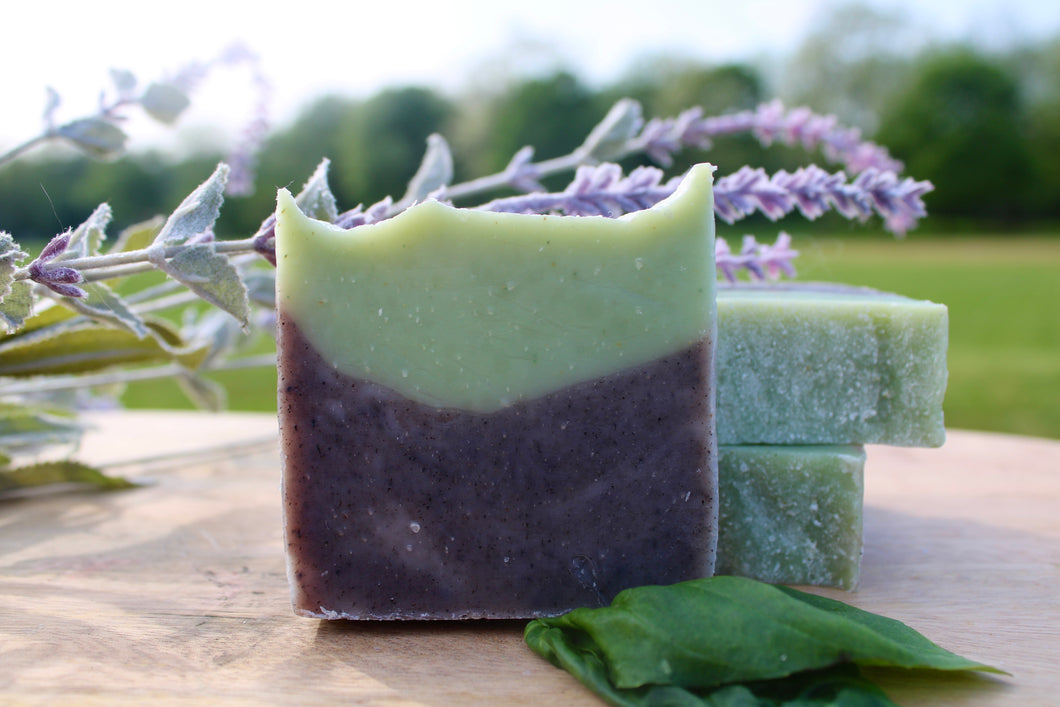 Lavender + Basil Soap
