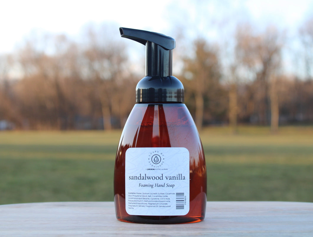 Sandalwood Vanilla Foaming Hand Soap