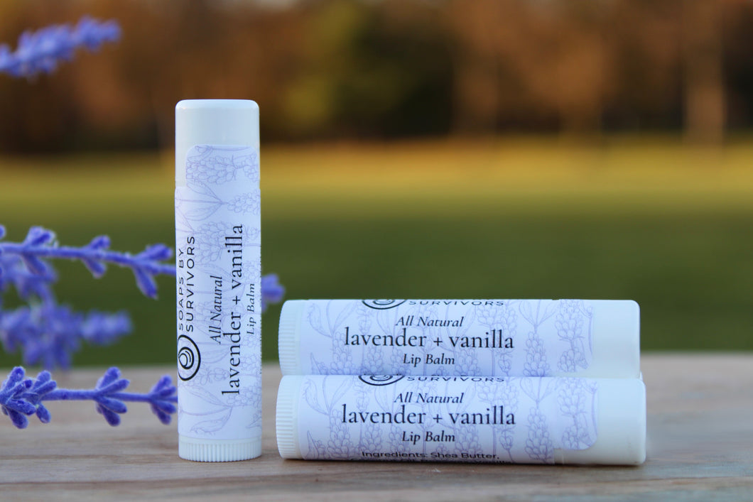 Lavender + Vanilla Lip Balm