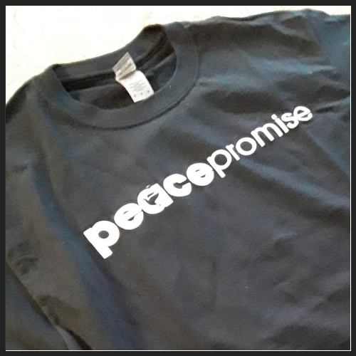 LAST CHANCE CLEARANCE Peace Promise Long Sleeved Logo T-Shirt